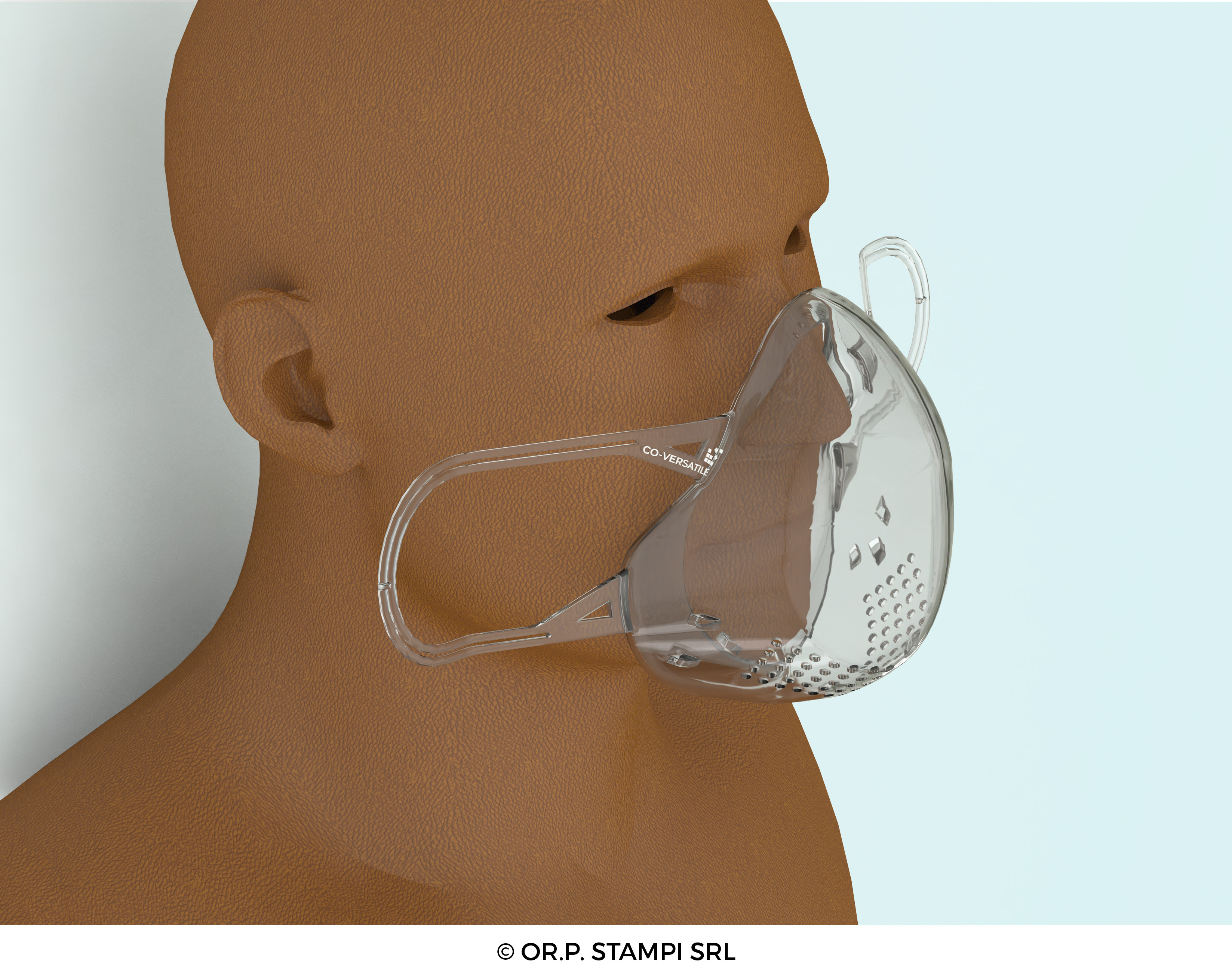 Reusable silicone masks production COVERSATILE